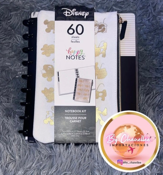 CUADERNO DE NOTAS CON ESTUCHE DISNEY