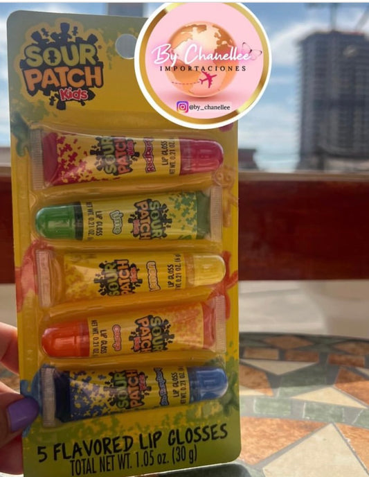 SET DE 6 LIP GLOSS SOUR PATCH